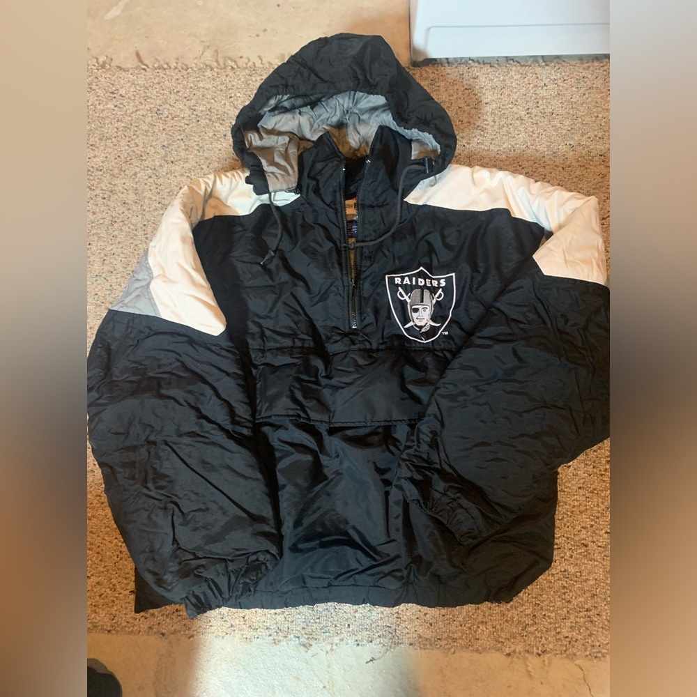 Vintage Oakland Raider’s Pullover Jacket